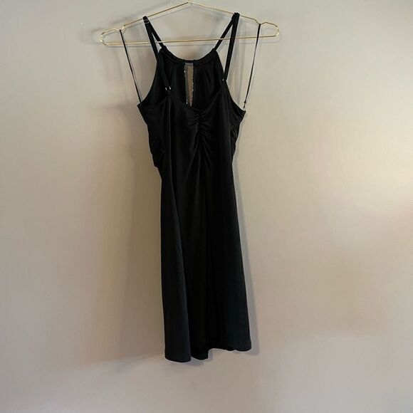 VTG Guess Embellished Halter Mini Dress in Black | SZ S - Picture 14 of 17